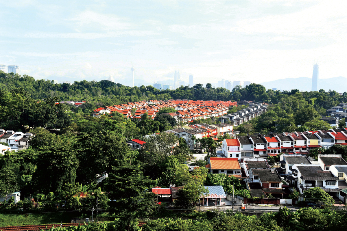 Taman Desa and Seputeh mature residential neighbourhoods Kuala Lumpur